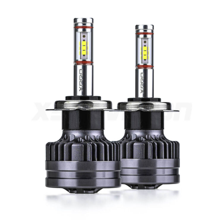 <p><strong>Per fari Lenticolari e Parabola. </strong>Kit LED H7 con performance pari allo Xenon e dimensioni compatte. Qualità Massima. Canbus 94% auto.</p>